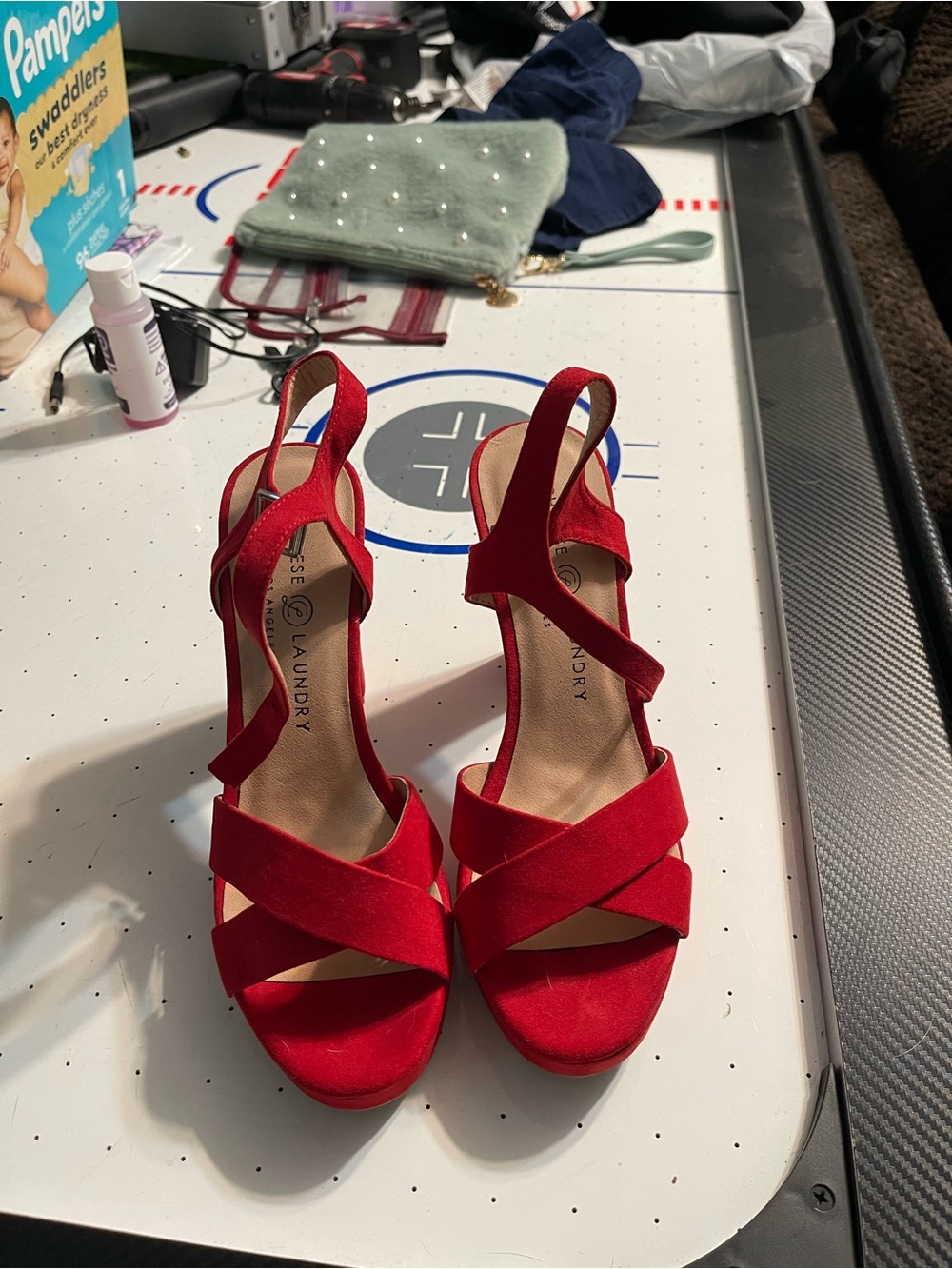 Chinese Laundry red heels